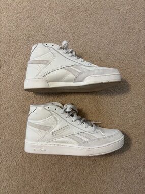 Reebok Club C Form Hi High-Top Sneaker in White Size 8 Men’s (9.5-10 Women’s)